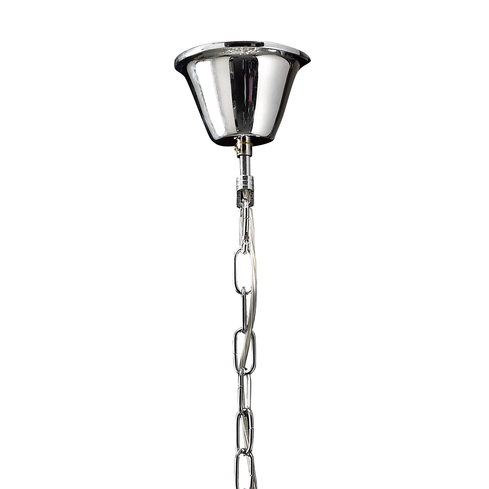 Rosina Crystal Chandelier 6 Light Polished Chrome IL31055  Diyas Rosina Polished Chrome